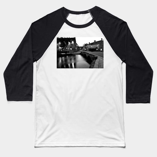 Old Manse Hotel Bourton on the Water Cotswolds Baseball T-Shirt by AndyEvansPhotos